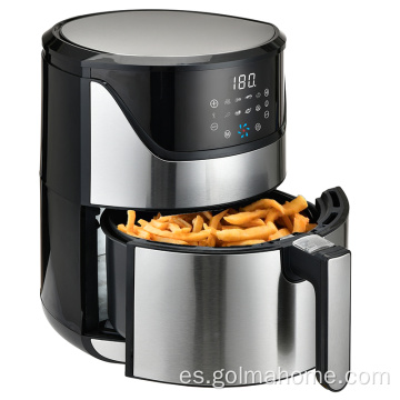 Air Technology Airfryers Tostadora Air Frier de acero inoxidable